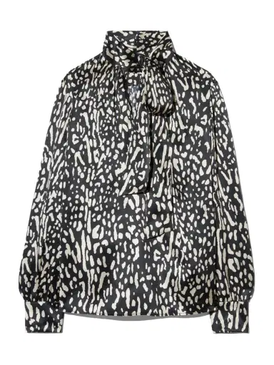 Nili Lotan Janese Silk Blouse | Thumbnail 1 Nili Lotan Janese Silk Blouse | Thumbnail 1
