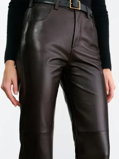 Nili Lotan Joan Leather Pants | Thumbnail 4 Nili Lotan Joan Leather Pants | Thumbnail 4