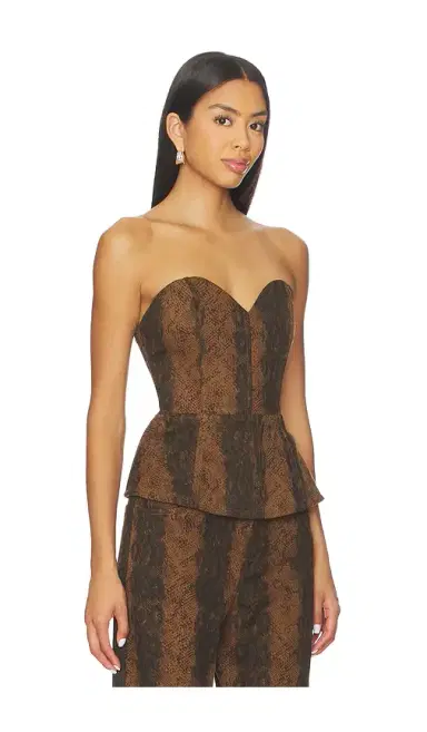 Line & Dot Iggy Peplum Top | Thumbnail 2 Line & Dot Iggy Peplum Top | Thumbnail 2