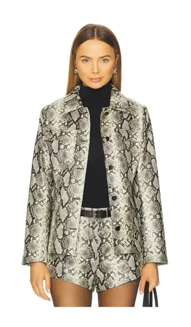 Line & Dot Python Jacket | Thumbnail 1 Line & Dot Python Jacket | Thumbnail 1