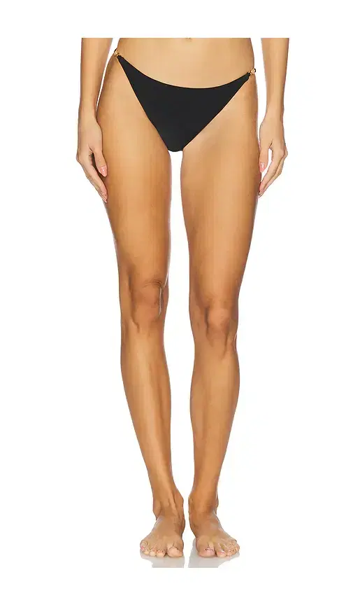 L'AGENCE Violet String Bikini Bottom