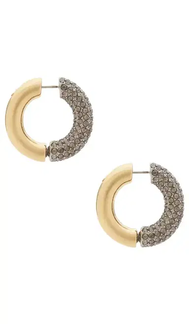 Demarson Monroe Pave Earring | Thumbnail 2 Demarson Monroe Pave Earring | Thumbnail 2