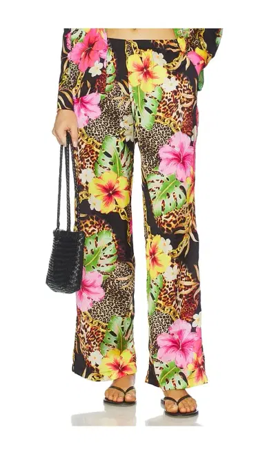 Luli Fama Elastic Waistband Pant. - size L (also | Thumbnail 1