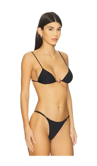 Tropic of C Equator Superfine Triangle Bikini Top | Thumbnail 2