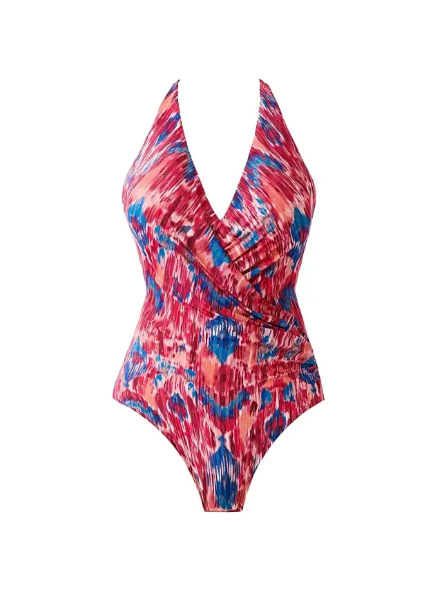 Women's Ikat Dorado Wrapsody Printed Swimsuit