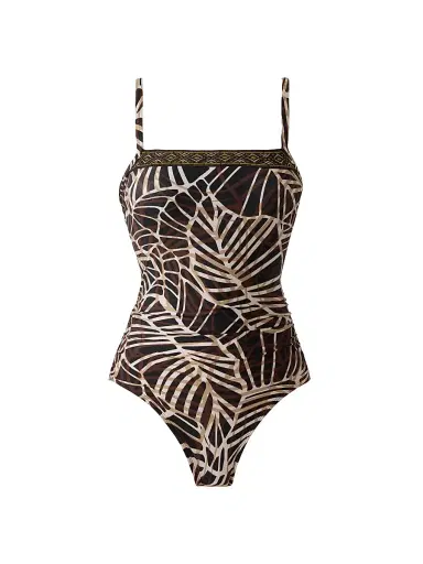 Miraclesuit Swim Women's Lets Be Fronds Kara Floral Swimsuit - Black Multi - Size 16 | Thumbnail 1 Miraclesuit Swim Women's Lets Be Fronds Kara Floral Swimsuit - Black Multi - Size 16 | Thumbnail 1
