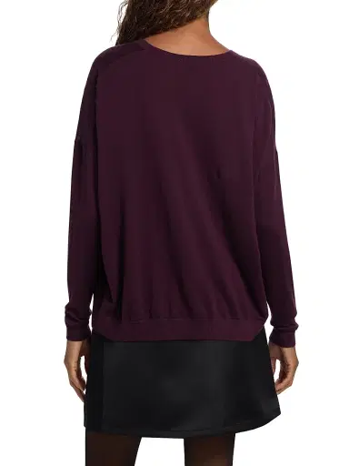 Co Women's V-Neck Cashmere Sweater | Thumbnail 5 Co Women's V-Neck Cashmere Sweater | Thumbnail 5