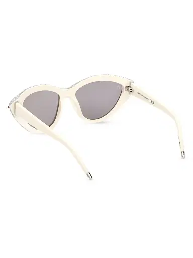 Christian Louboutin Women's Kate 56MM Crystal-Embellished Cat-Eye Sunglasses | Thumbnail 4 Christian Louboutin Women's Kate 56MM Crystal-Embellished Cat-Eye Sunglasses | Thumbnail 4