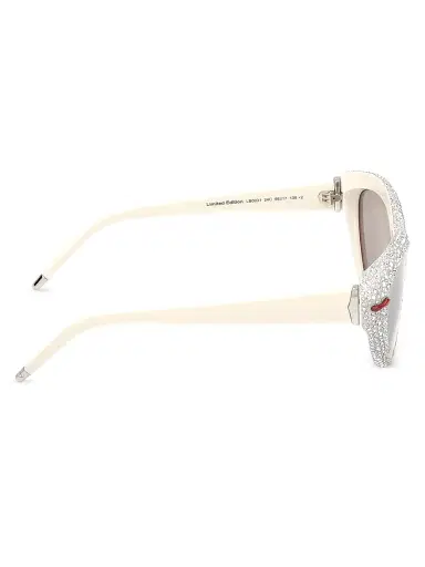 Christian Louboutin Women's Kate 56MM Crystal-Embellished Cat-Eye Sunglasses | Thumbnail 7 Christian Louboutin Women's Kate 56MM Crystal-Embellished Cat-Eye Sunglasses | Thumbnail 7