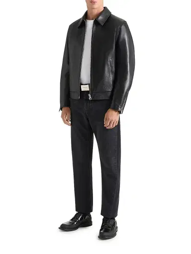 Givenchy Men's Couture Seam Straight Fit Shadow Washed Jeans - Black - Size 37 | Thumbnail 4