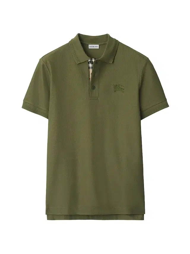Burberry Men's Eddie EKD Slim-Fit Polo Shirt - Olive