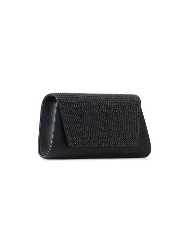 Akris Women's Mini Anouk Embellished Silk & Leather Clutch | Thumbnail 3 Akris Women's Mini Anouk Embellished Silk & Leather Clutch | Thumbnail 3