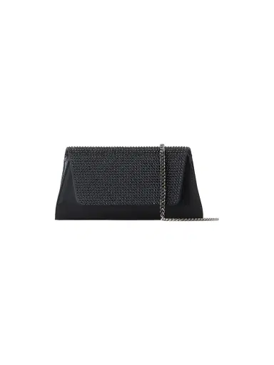 Akris Women's Mini Anouk Embellished Silk & Leather Clutch | Thumbnail 1 Akris Women's Mini Anouk Embellished Silk & Leather Clutch | Thumbnail 1