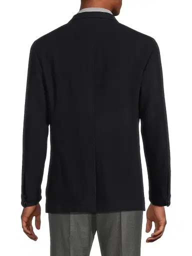 Canali Men's Nuvola Wool Modern-Fit Jacket - Navy | Thumbnail 5