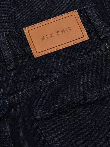 BLK DNM Women's High-Rise Straight Jeans - Rinse Tonal - Size 30 | Thumbnail 7