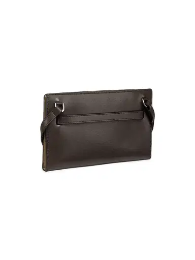 Toteme Women's Belted Leather Crossbody Bag - Bark | Thumbnail 4