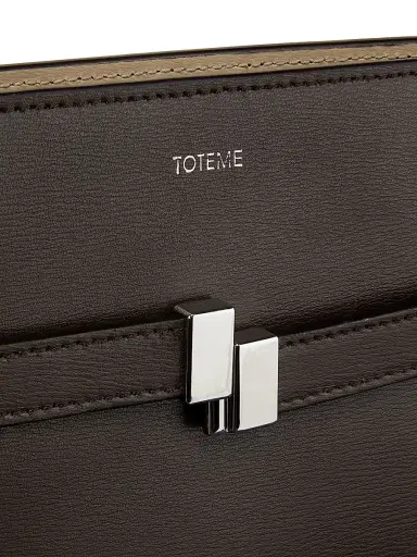 Toteme Women's Belted Leather Crossbody Bag - Bark | Thumbnail 6