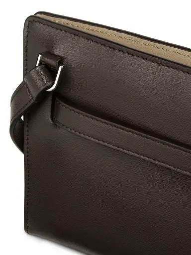 Toteme Women's Belted Leather Crossbody Bag - Bark | Thumbnail 7