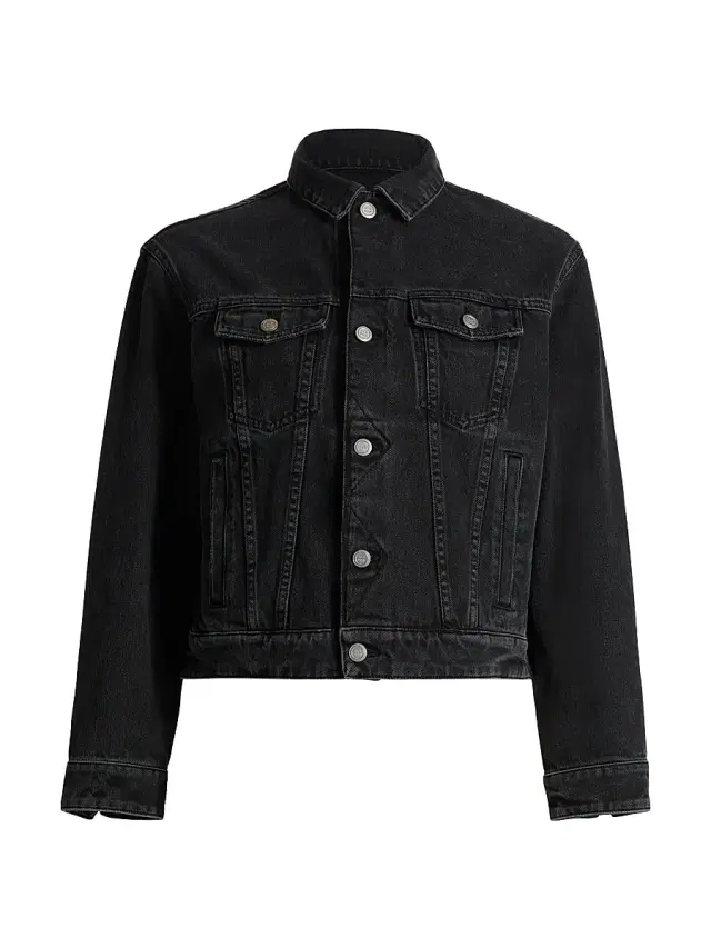 BLK DNM Women's Classic Denim Jacket - Dark Vintage Black
