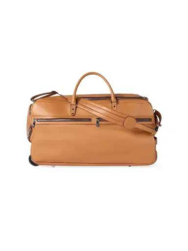 Brunello Cucinelli Men's Cowhide Trolley Bag | Thumbnail 3 Brunello Cucinelli Men's Cowhide Trolley Bag | Thumbnail 3