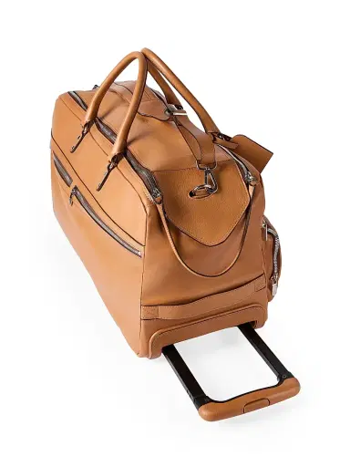 Brunello Cucinelli Men's Cowhide Trolley Bag | Thumbnail 4 Brunello Cucinelli Men's Cowhide Trolley Bag | Thumbnail 4