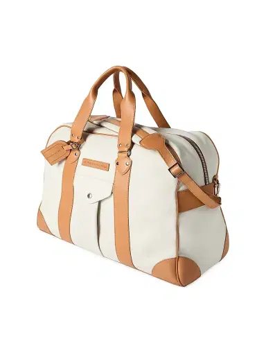 Brunello Cucinelli Men's Grained Calfskin and Cowhide Street Bag | Thumbnail 4 Brunello Cucinelli Men's Grained Calfskin and Cowhide Street Bag | Thumbnail 4