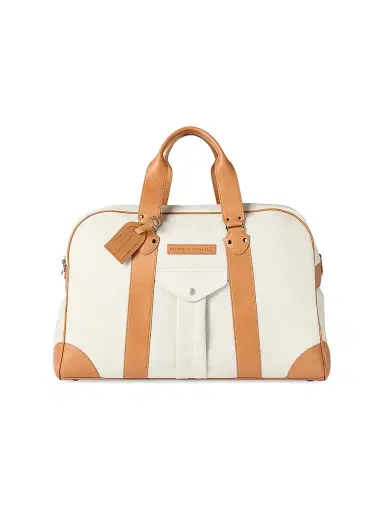 Brunello Cucinelli Men's Grained Calfskin and Cowhide Street Bag | Thumbnail 1 Brunello Cucinelli Men's Grained Calfskin and Cowhide Street Bag | Thumbnail 1