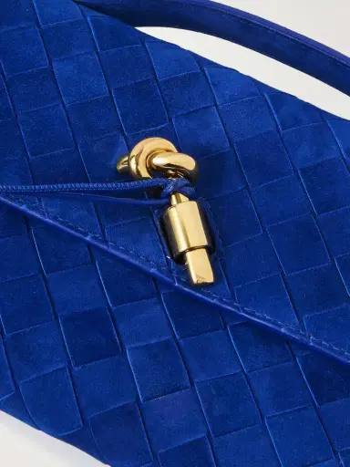 Bottega Veneta Andiamo Long Intrecciato Suede Clutch | Thumbnail 4 Bottega Veneta Andiamo Long Intrecciato Suede Clutch | Thumbnail 4