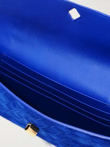 Bottega Veneta Andiamo Long Intrecciato Suede Clutch | Thumbnail 5 Bottega Veneta Andiamo Long Intrecciato Suede Clutch | Thumbnail 5