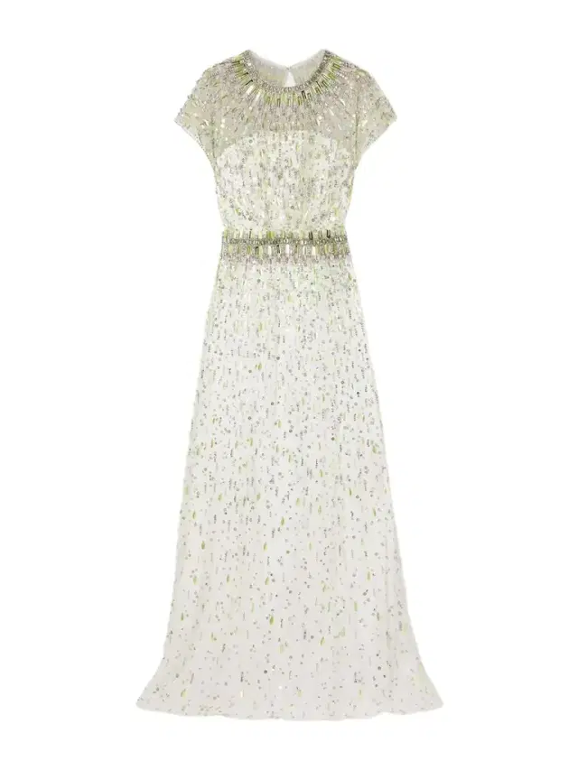 Lauretta Embellished Organza Gown