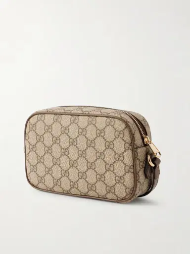 Gucci Ophidia Mini Webbing And Leather-trimmed Printed Coated-canvas Shoulder Bag | Thumbnail 4 Gucci Ophidia Mini Webbing And Leather-trimmed Printed Coated-canvas Shoulder Bag | Thumbnail 4