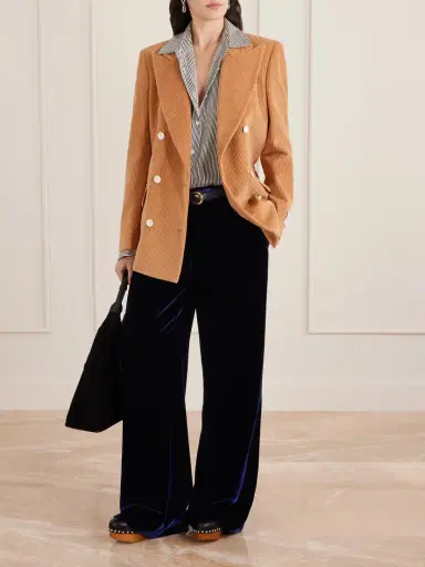 Etro Velvet Wide-leg Pants | Thumbnail 2
