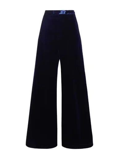 Etro Velvet Wide-leg Pants | Thumbnail 1