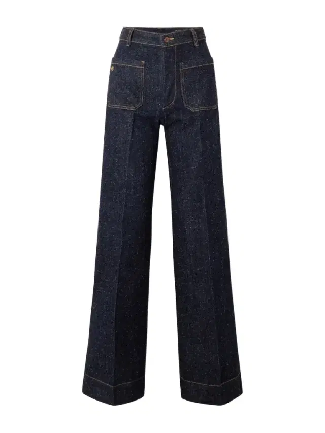 Alina High-rise Wide-leg Jeans