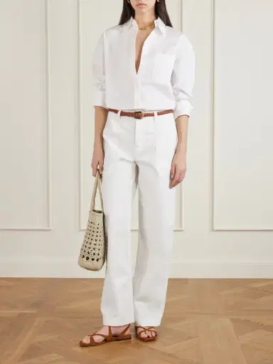 Matteau Cotton Straight-leg Pants | Thumbnail 2 Matteau Cotton Straight-leg Pants | Thumbnail 2