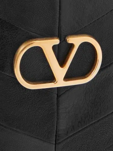 Valentino Garavani Jean Chain-detailed Paneled Leather Tote | Thumbnail 5 Valentino Garavani Jean Chain-detailed Paneled Leather Tote | Thumbnail 5