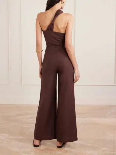 Faithfull Syna Linen Wide-leg Pants | Thumbnail 4 Faithfull Syna Linen Wide-leg Pants | Thumbnail 4