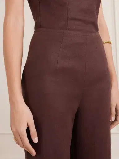 Faithfull Syna Linen Wide-leg Pants | Thumbnail 5 Faithfull Syna Linen Wide-leg Pants | Thumbnail 5
