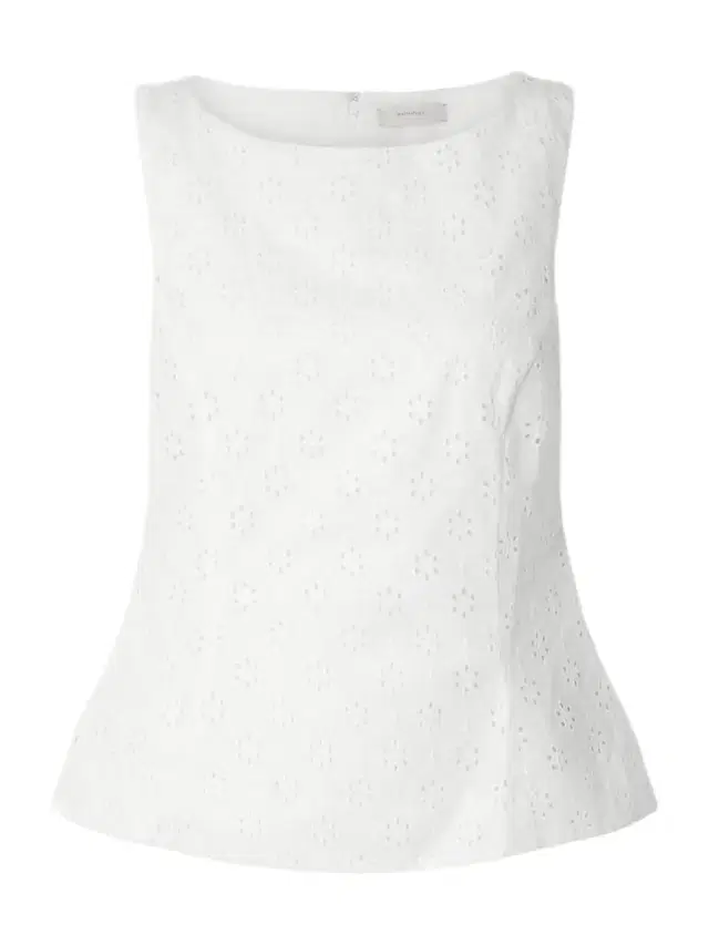 Olivia Broderie Anglaise Peplum Top
