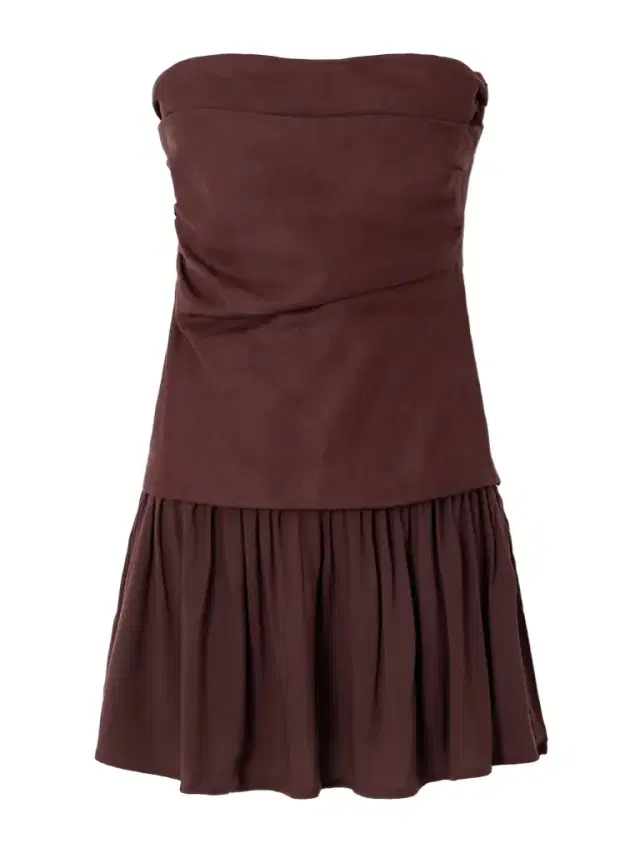Hedy Voile-trimmed Linen Mini Dress