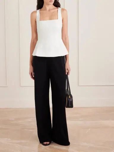 Faithfull Mina Linen Peplum Top | Thumbnail 2 Faithfull Mina Linen Peplum Top | Thumbnail 2