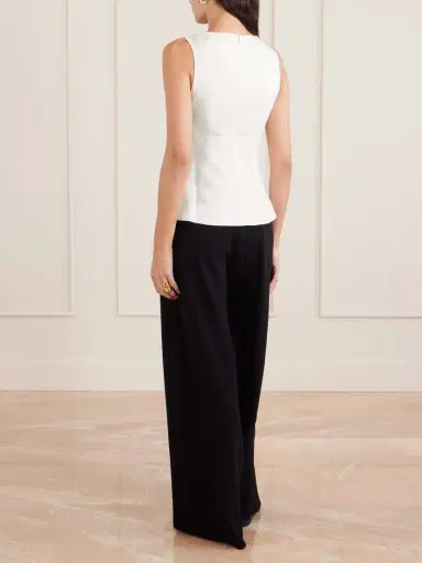 Faithfull Mina Linen Peplum Top | Thumbnail 4 Faithfull Mina Linen Peplum Top | Thumbnail 4
