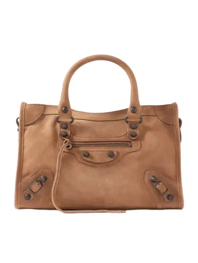 Le City Small Embellished Suede Tote