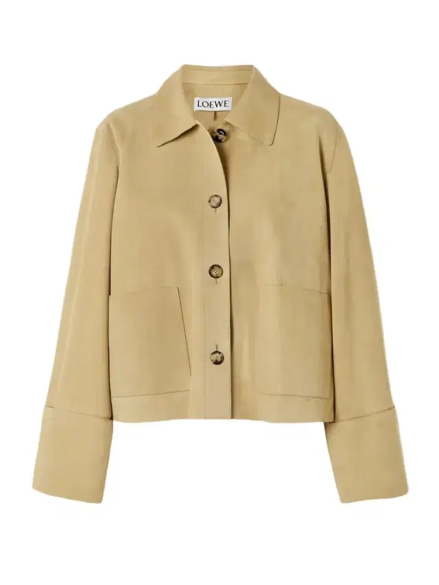 Loewe Paneled Suede Jacket