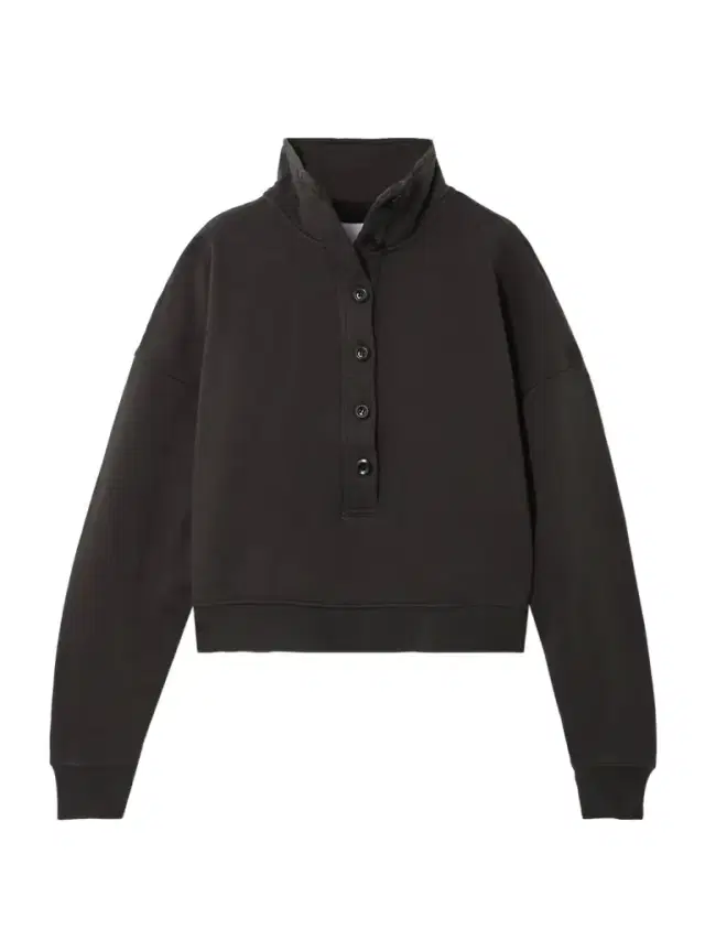 Mirelle Cropped Cotton-jersey Sweatshirt