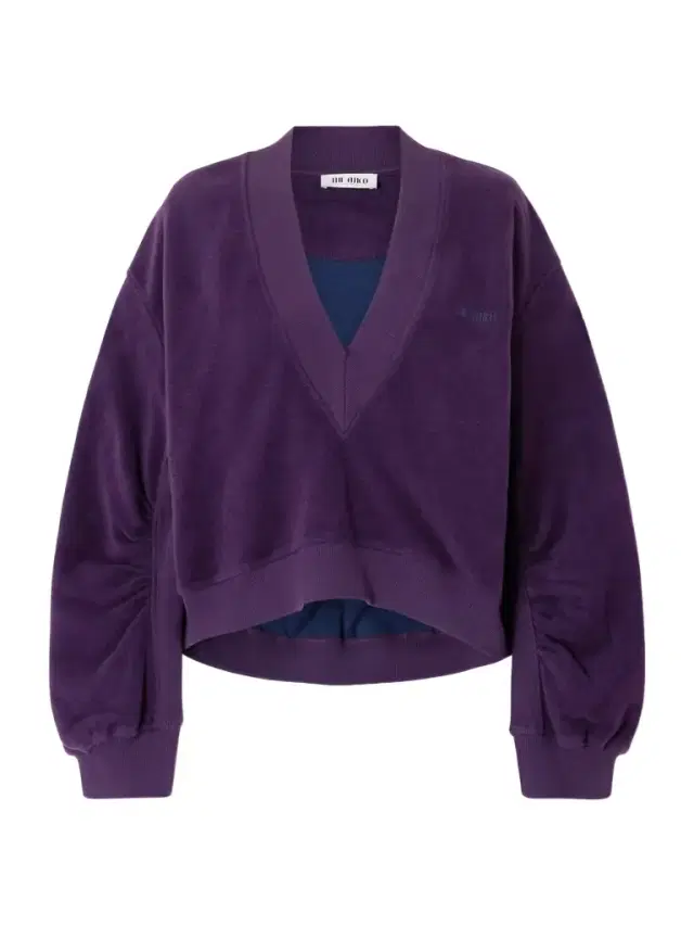Embroidered Cotton-blend Velour Sweatshirt