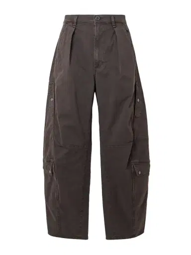 Citizens of Humanity Flight Pleated Organic Cotton-blend Twill Tapered Pants | Thumbnail 1 Citizens of Humanity Flight Pleated Organic Cotton-blend Twill Tapered Pants | Thumbnail 1