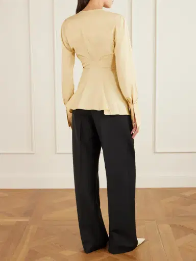 LIBEROWE Lavinia Cotton-poplin Blouse | Thumbnail 4 LIBEROWE Lavinia Cotton-poplin Blouse | Thumbnail 4