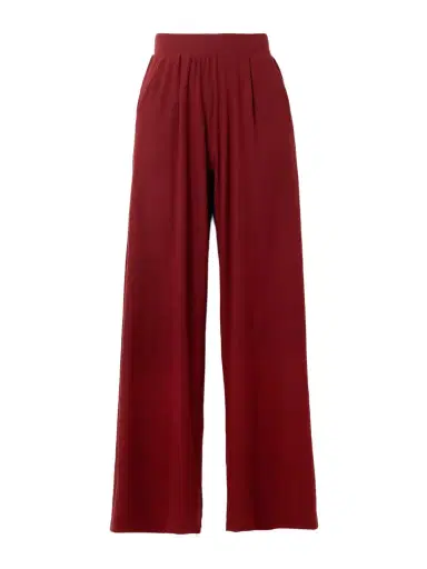 LESET Lauren Knitted Wide-leg Pants | Thumbnail 1