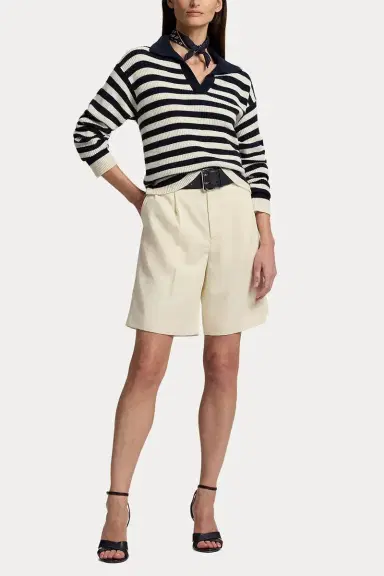 Ralph Lauren Minetta Wool Gabardine Short | Thumbnail 2 Ralph Lauren Minetta Wool Gabardine Short | Thumbnail 2
